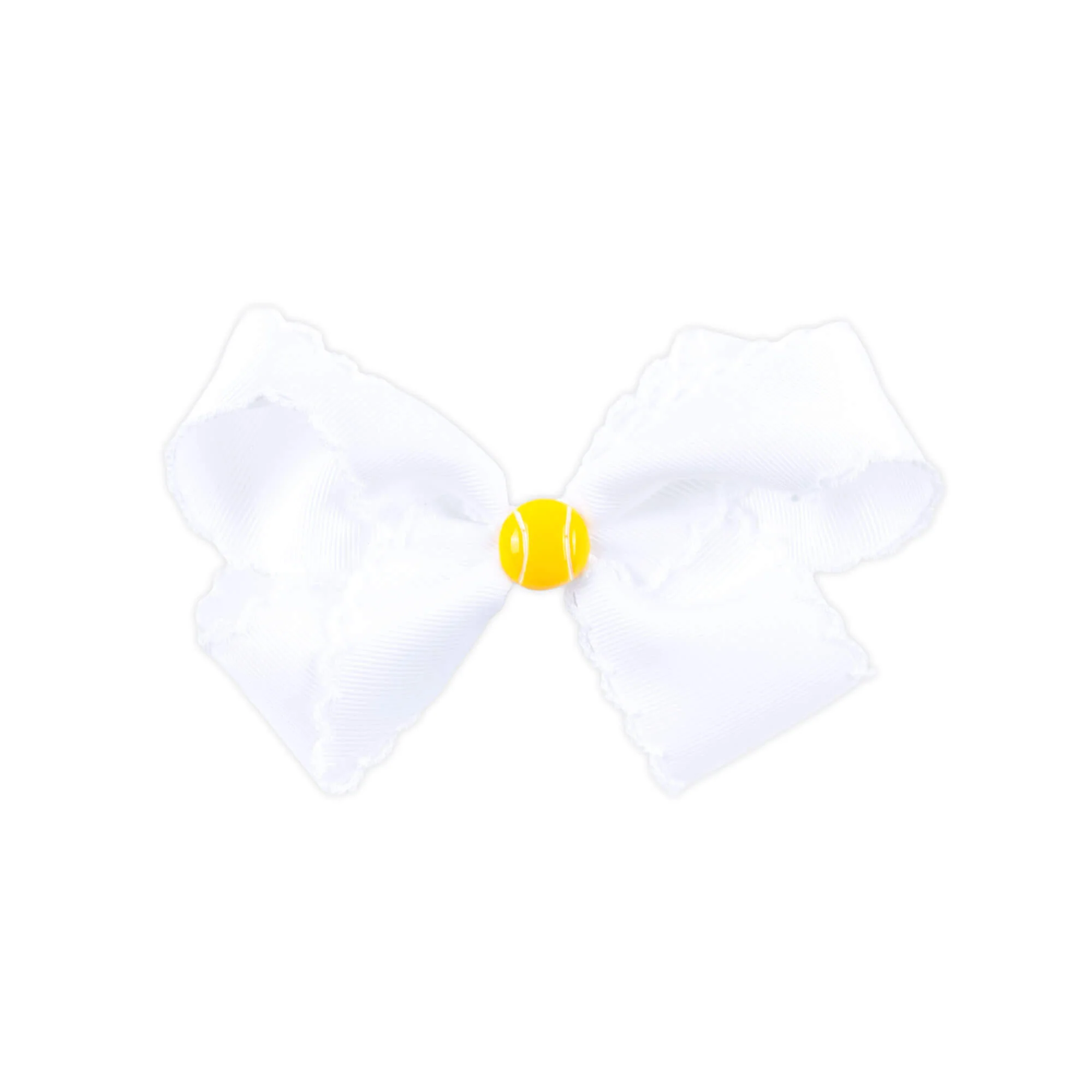 Tennis Charm Moonstitch Hair Bow