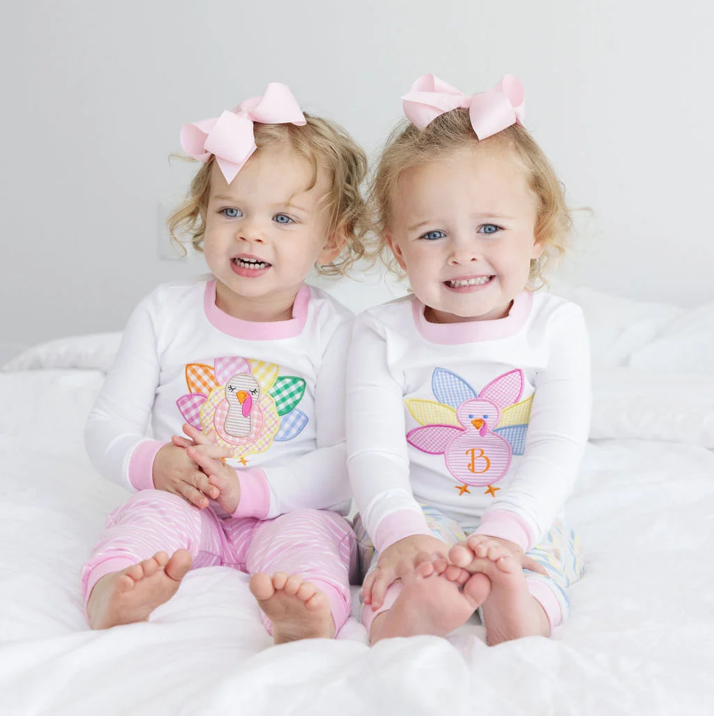 Turkey Pink Stripe Pajamas - Image 4