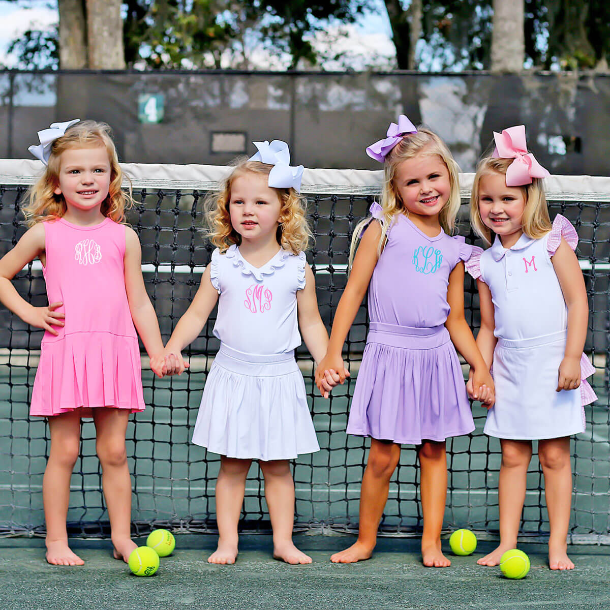 White Ruffle Tennis Skirt Set - Image 6