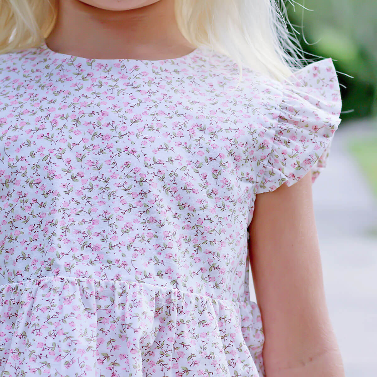 Sweet Rose Pink Floral Anna Short Set - Image 9