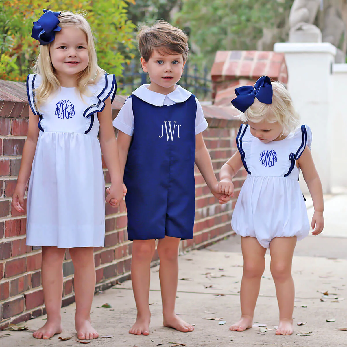 White & Royal Blue Alice Bubble - Image 3