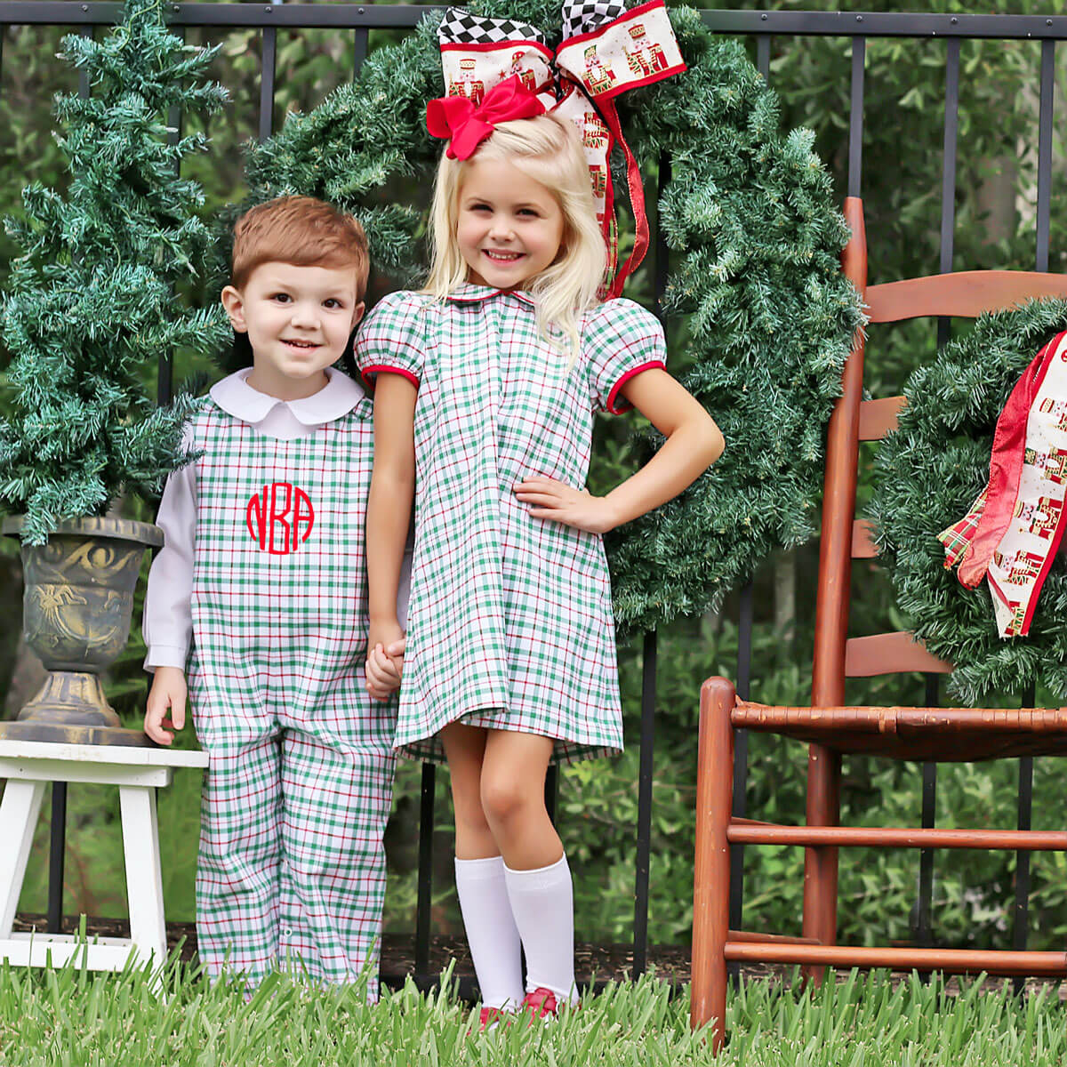 Windsor Plaid Sally Dress - Image 8