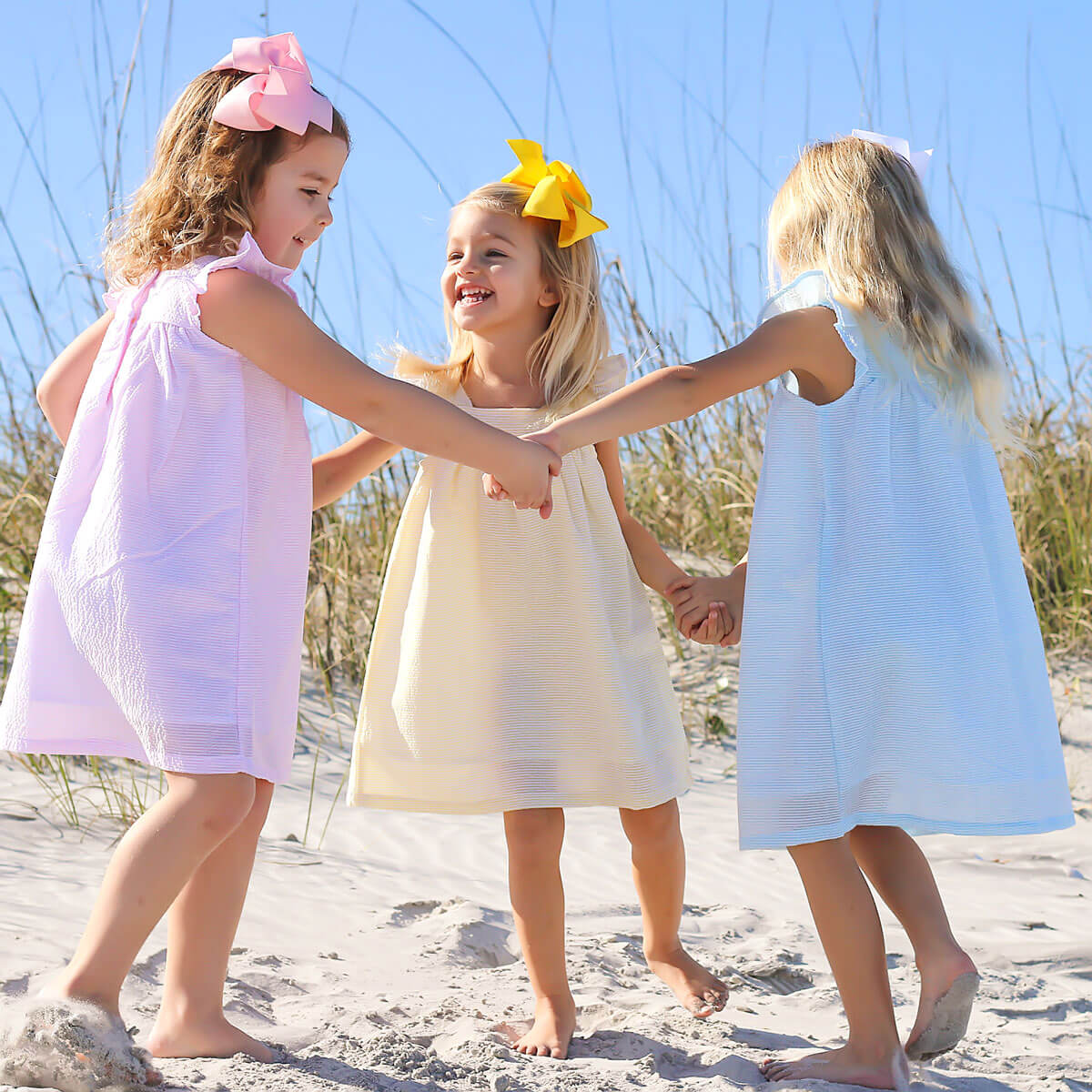 Yellow Stripe Amy Dress - Image 4